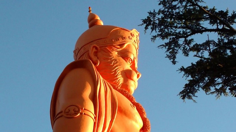 108 feet tall Hanuman statue in Ayodhya