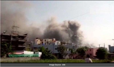 Massive fire breaks out at Terminal-1 gate of Serum Institute of India in Pune