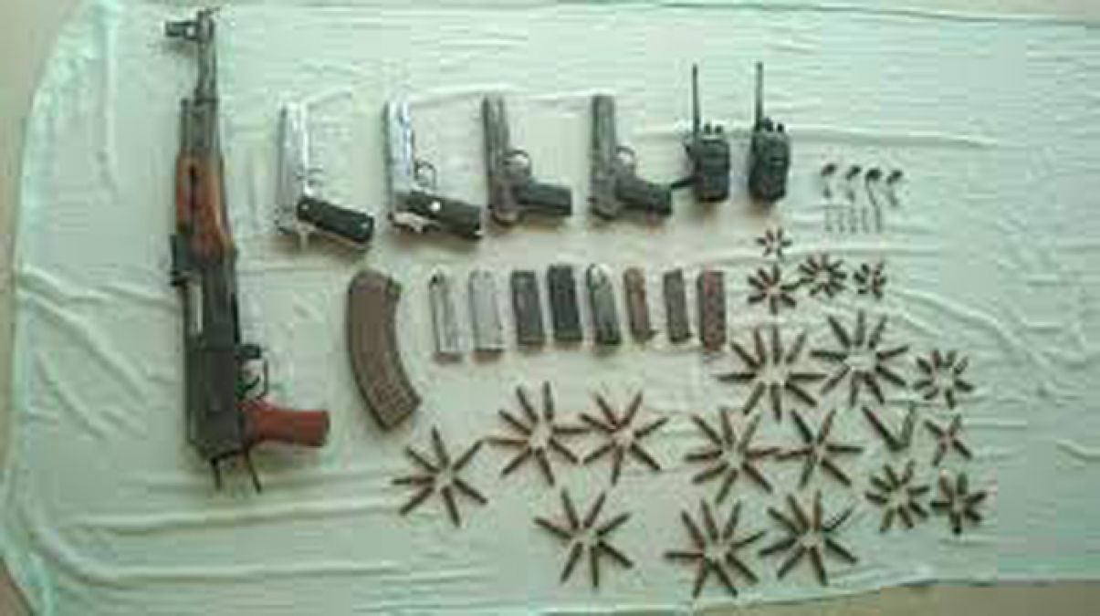 Meghalaya: Massive amount of arms recovered from Indo-Bangla border