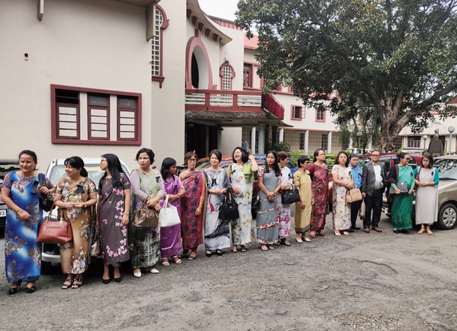 Meghalaya: Teachers protest in Shillong, Here's why