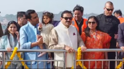 ‘No Taylor swift, neither any Mahakumbh of celebs’ at Gautam Adani son Jeet’s wedding