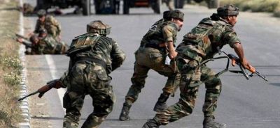 Violent gunfight started between security forces and terrorists in Jammu and Kashmir's Shopian district