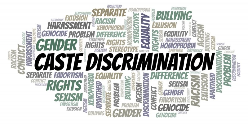 Caste-based discrimination is still a big argument in the society