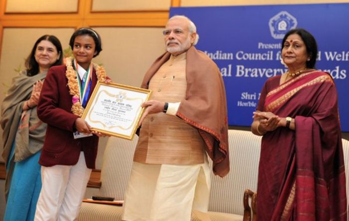 PM Modi gave 'Bravery Awards' to 25 children