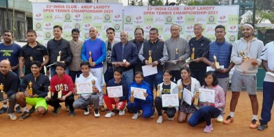 इन खिलाड़ियों ने इंडिया क्लब-अनूप लाहोटी टेनिस चैम्पियनशिप 2021 में  जीते खिताब
