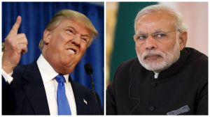 PM 'Modi' had a warm conversation with US President 'Donald Trump'