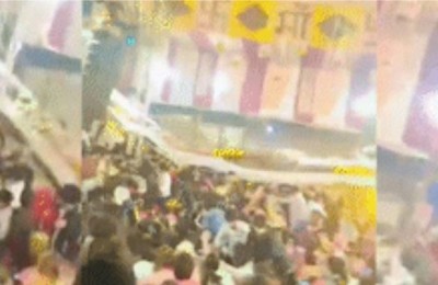 कालकाजी मंदिर में हादसा: अनुष्ठान के दौरान मंच गिरने से महिला की मौत
