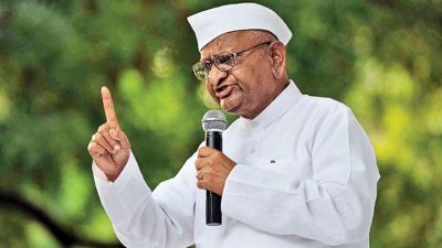 Social activist Anna Hazare set to starts a hunger strike from his village Ralegan Siddhi