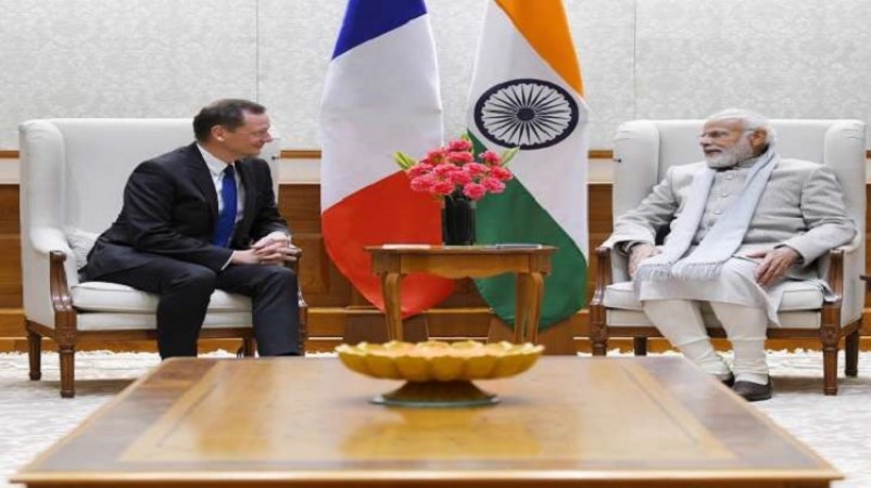 Emmanuel  Macron's advisor visits Delhi before bilateral meeting