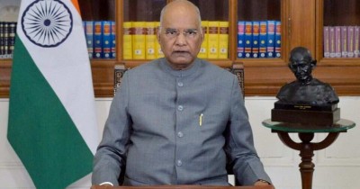 President Ram Nath Kovind accepts the credentials from Ambassadors