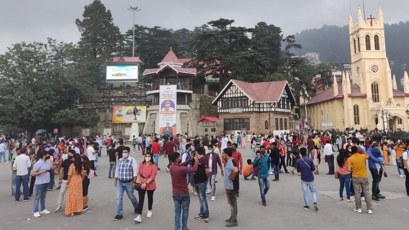 Rs 5000 fine or 8 days in jail! Manali to punish maskless tourists
