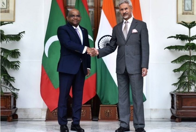 Dr Jaishankar meets Maldives FM, hails 'warm and productive' talks