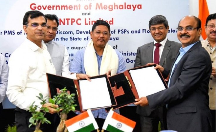 Meghalaya Govt inks MoU with NTPC to boost power scenario
