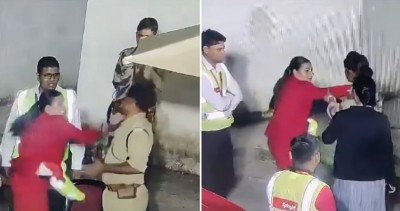 Viral Video: SpiceJet Employee Slaps CISF Officer-Here’s What Happened