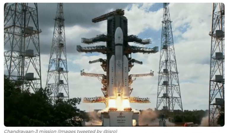 Mission Chandrayaan-3: Successful Lift-off of Spacecraft from Sriharikota