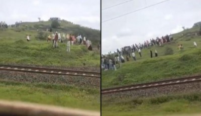 Stone-Pelting Incident on Bhusaval-Nandurbar Passenger Train Causes Alarm in Maharashtra, Video