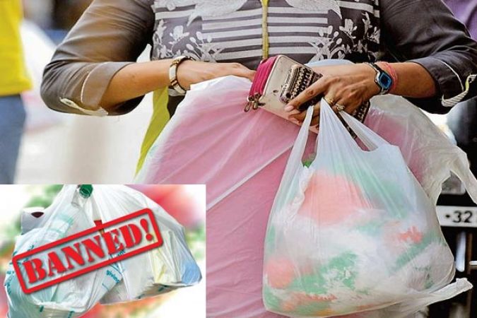 Effect of Polythene ban: 298 kg polythene seized on the First day