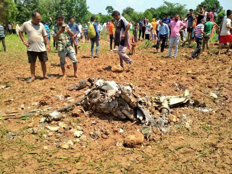 Indian Aircraft MiG - 21 crashes in Himachal Pradesh