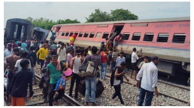 Uttar Pradesh Rail Accident: Chandigarh-Dibrugarh Train Derails, Two Dead.. Details...