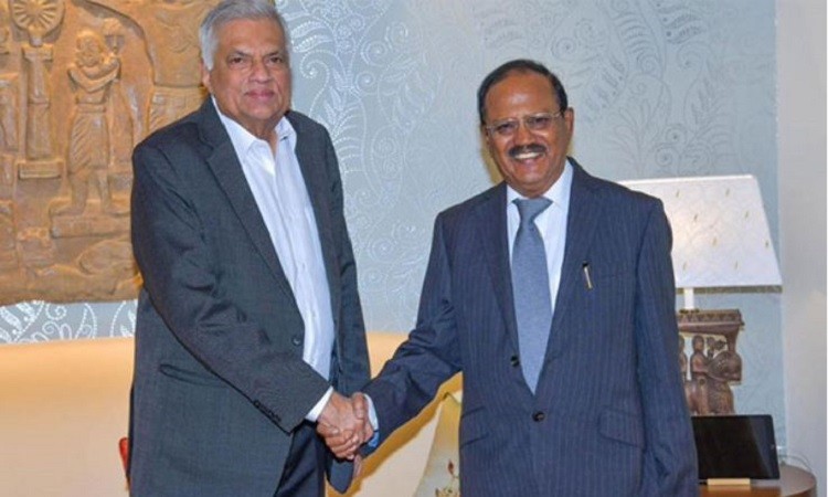 NSA Ajit Doval calls on SL President Ranil Wickremesinghe