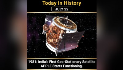 This Day in History: India’s first geo-stationary satellite APPLE functioning
