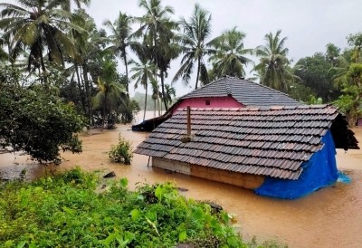कर्नाटक के पश्चिमी घाटों में भारी बारिश ने बरपाया कहर