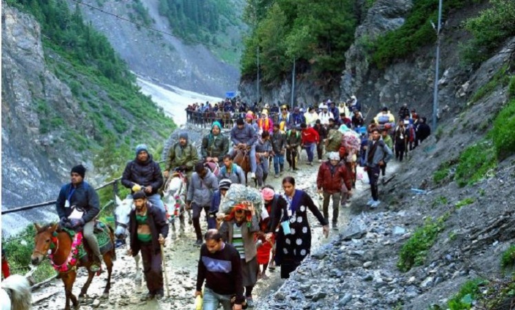 Amarnath Yatra 31st Day: Over 6000 Devotee 397 Lakh Total Obeisances