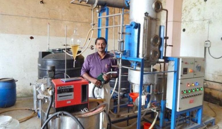John Abraham, A veterinary doctor in Kerala, Gets Patent For Biodiesel From Chicken Waste