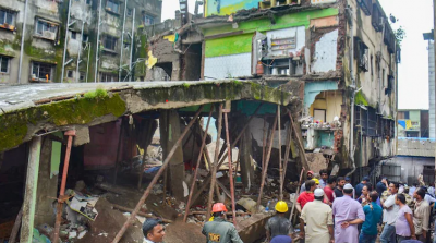 Maharashtra: Building collapses in Bhiwandi, no casualties reported