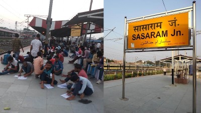 Bihar: Sasaram Railway station turns into an 'education institution' for young aspirants
