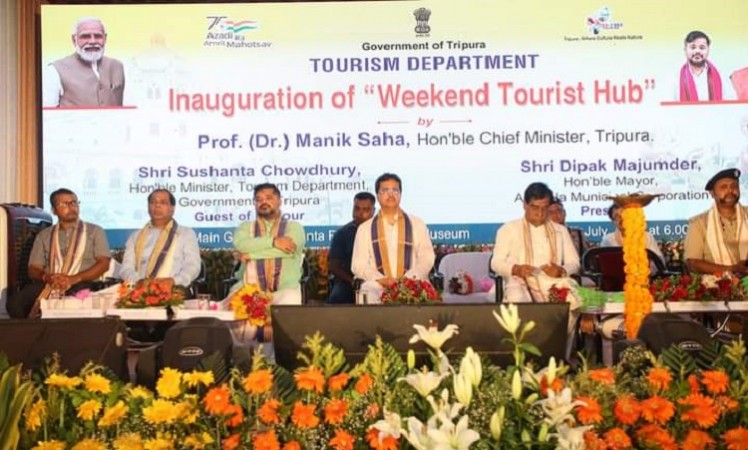 'Weekend Tourist Hub' inaugurated in Agartala for boosting tourism