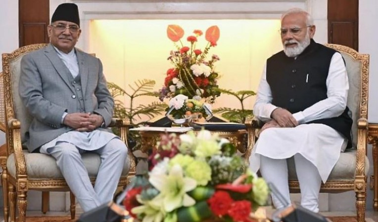 PM Modi, Pushpakamal Dahal Prachanda hold talks