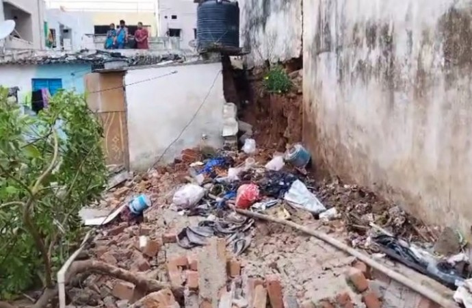 Tragedy Strikes in Hyderabad as Wall Collapse Claims Lives of Two Children, Injures Others