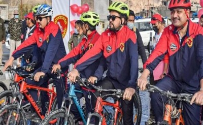 खेल मंत्री अनुराग ठाकुर ने विश्व साइकिल दिवस पर शुरू की अनोखी पहल !!!