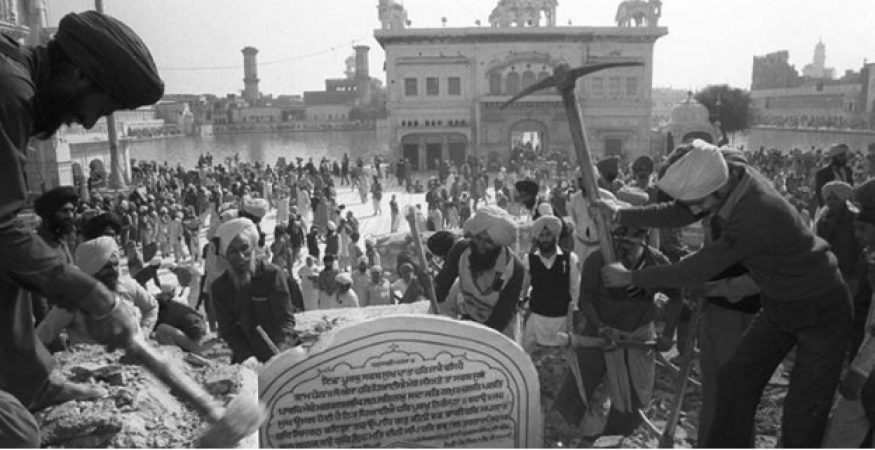 Take a glance of panic moments: Operation blue star 34th anniversary