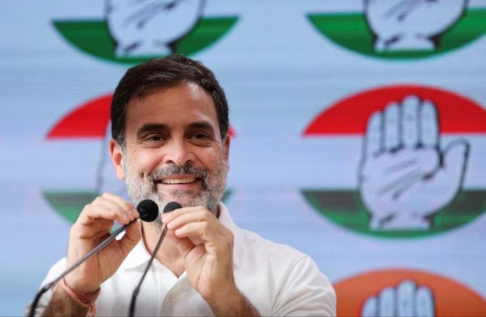 Rahul Gandhi Alleges Stock Market Manipulation, Calls it India's Biggest Scam