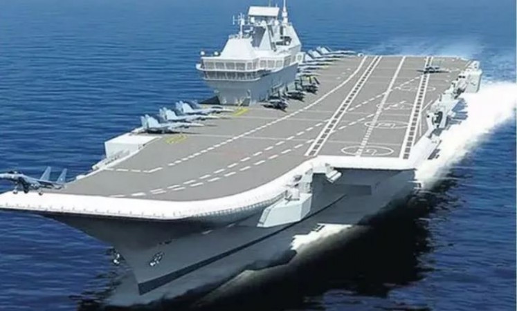 Navy conducts mega operations with two aircraft carriers, 35 combat jets