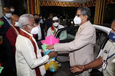 Chief Justice of India NV Ramana visits Tirumala temple, receives warm welcome