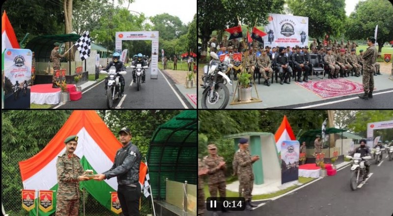 Indian Army Celebrates Kargil Vijay Diwas with Nationwide Motorcycle Expedition