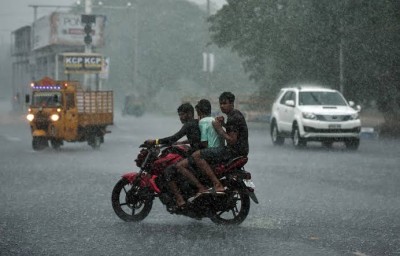 दिल्ली के विभिन्न भारी वर्षा का लगाया गया अनुमान