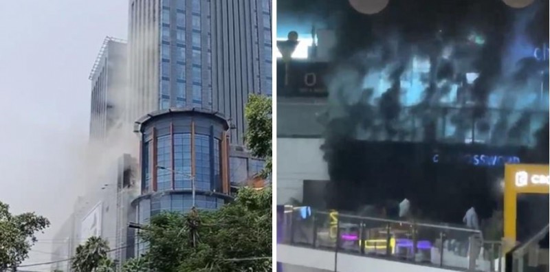 Fire Breaks Out at Acropolis Mall’s Food Court in Calcutta