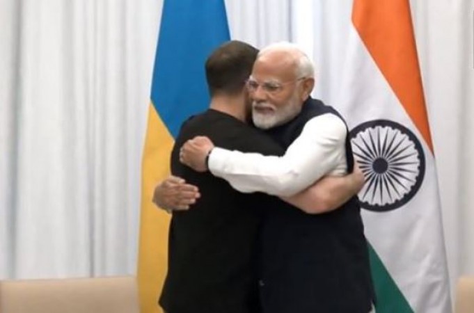 Prime Minister Modi Assures Peaceful Resolution in Bilateral Meeting with Ukrainian President