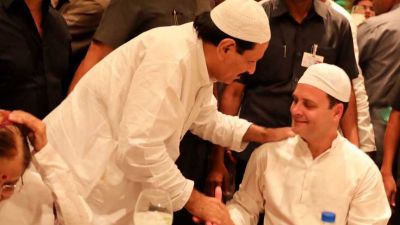 Row rages on Congress Iftar party when Rahul Gandhi wears skull cap for just 10 sec