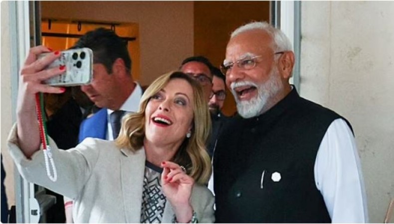#Melodi: PM Modi Reacts to Viral Selfie Video with Italian PM Meloni
