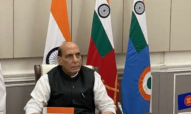 India seeks peaceful resolution of disputes through adherence to international rules: Rajnath Singh