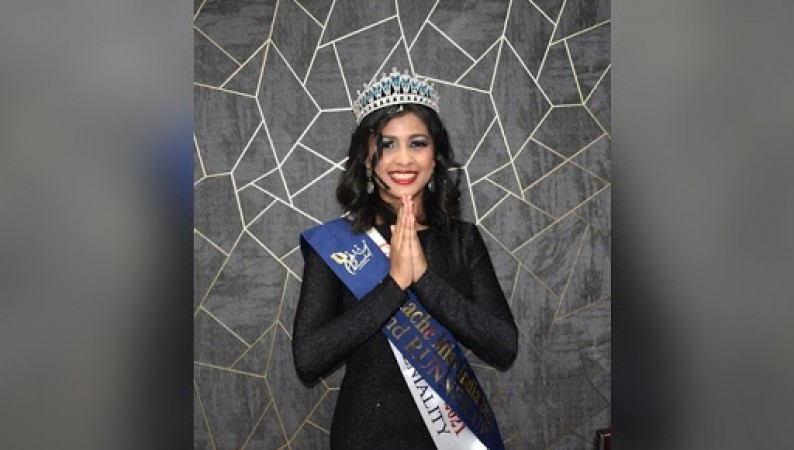 Bangalore based girl, Tanya Garg – Winner of Panache Miss India