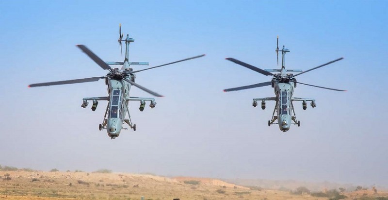 Hindustan Aeronautics Gets Defence Ministry's RFP for 156 Light Combat Helicopters