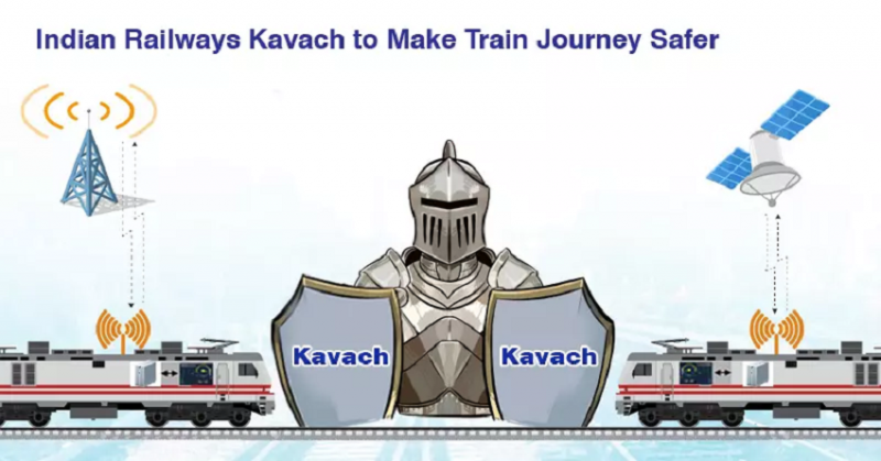 What is'Kavach? Indian Railways Floats Tender for 10,000 km of 'Kavach' System, Details Here