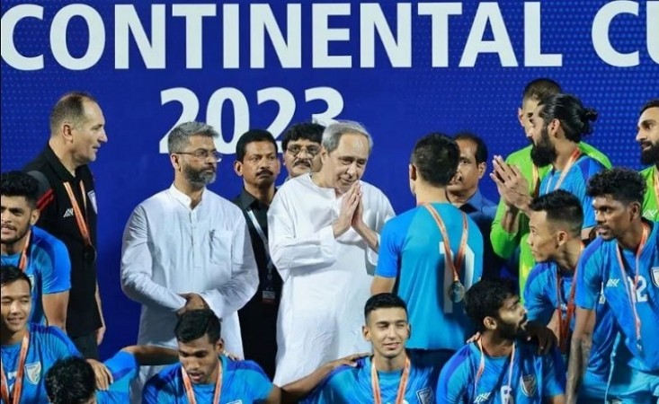 Odisha CM Rewards Indian Football Team with Rs 1 Cr after Intercontinental Cup Win