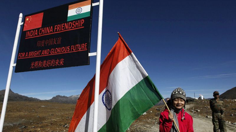 The Indo-China border dispute to be settled with a mutual consent